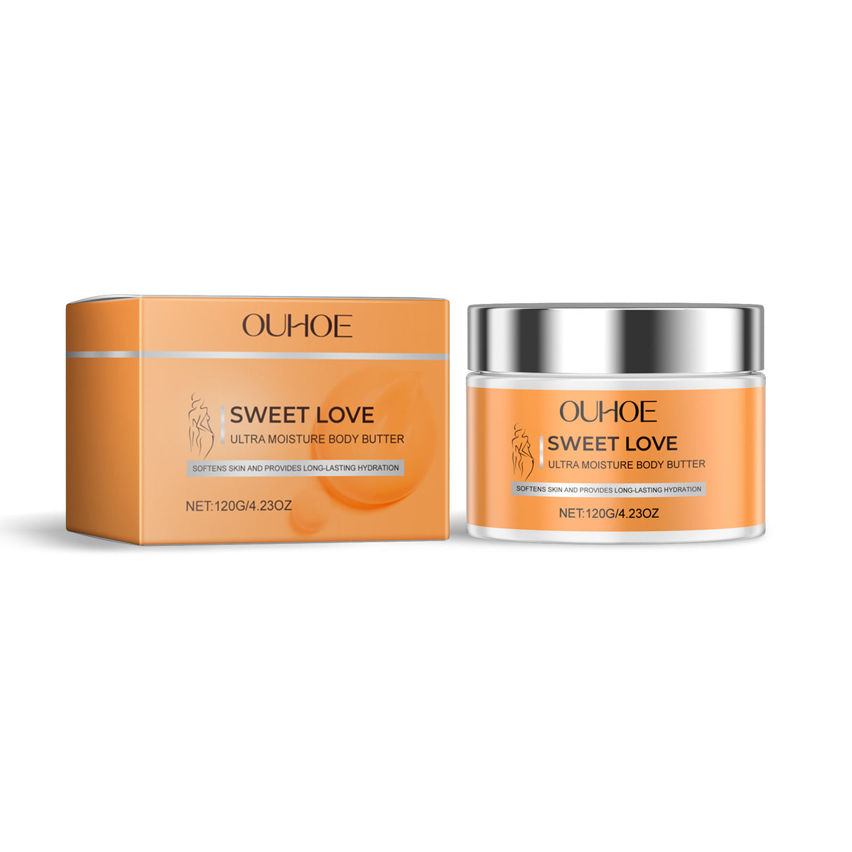 Sweet Moisturizing Fragrance Body Lotion, Natural Fragrance Around Delicate, Soft Touch Moisturizing Without Sticky