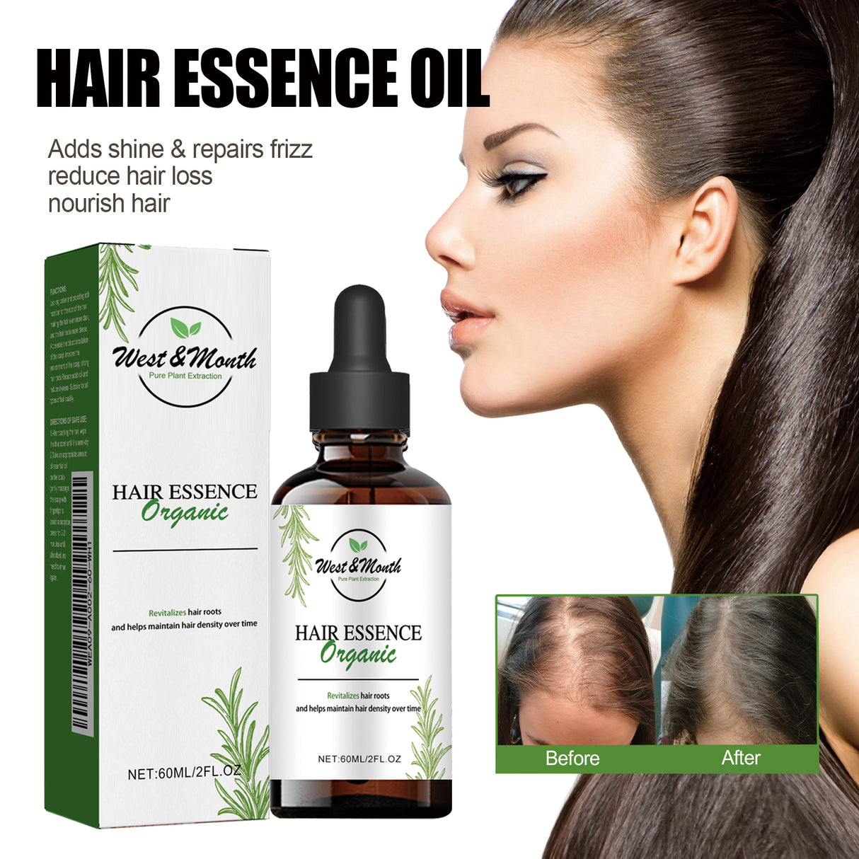 Hair Care Essential Oil Moisturizes And Protects Dry Hair, Moisturizes And Softens Hair Care Essential Oil - V.I.P Digital Presence