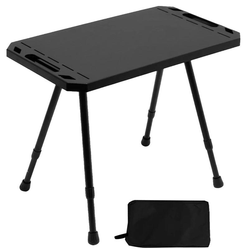 Folding Picnic Table Adjustable Height Outdoor Table Aluminium Alloy Tactical Table for Outdoor Indoor Picnic BBQ Hiking - V.I.P Digital Presence