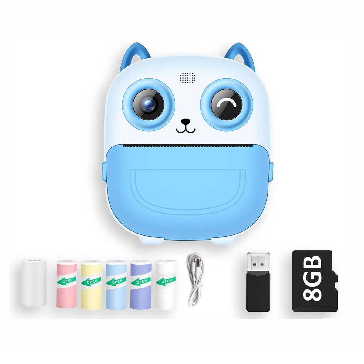 Polaroid high-definition printing photography video recording instant shooting instant printing children's digital camera gift - V.I.P Digital Presence