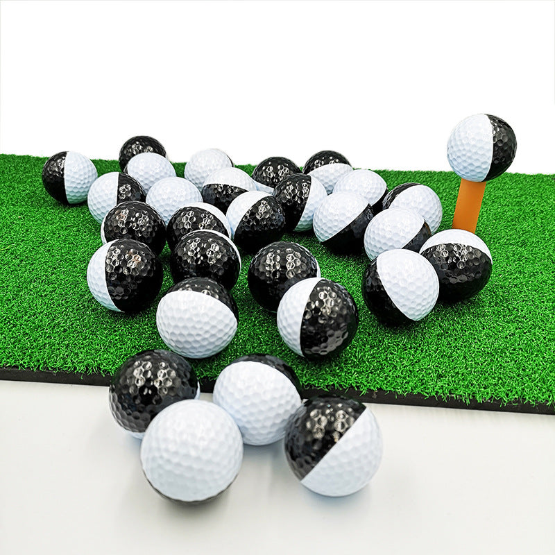 Colorful Golf Ball Black And White Putting Practice Match Ball Golf Ball - V.I.P Digital Presence