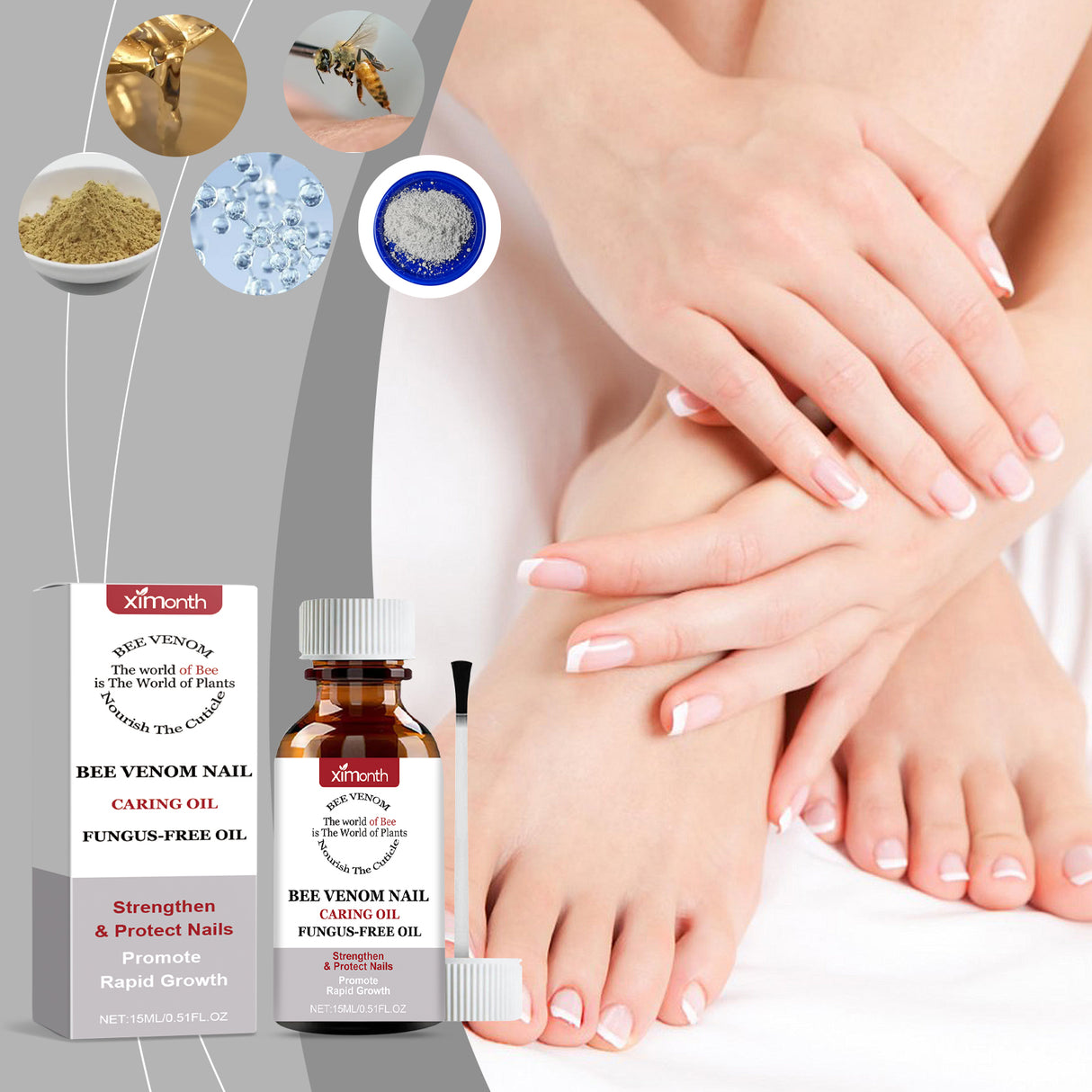 Nail Care Essence Hand And Foot Nails Cleansing, Nourishing, Nourishing And Repairing Manicure Care - V.I.P Digital Presence