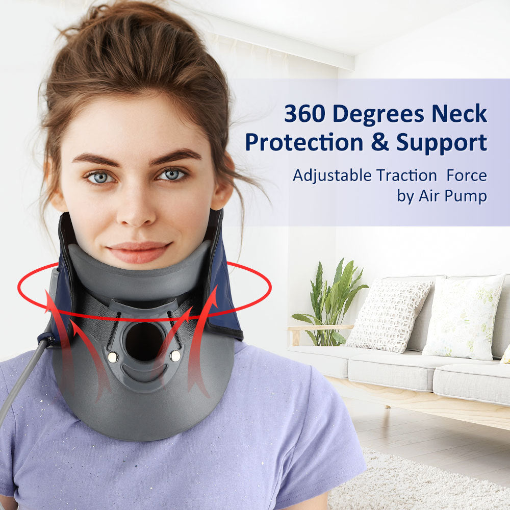 HailiCare Polymer Neck Retractor Neck Support Neck Protection Neck Inflatable Support - V.I.P Digital Presence