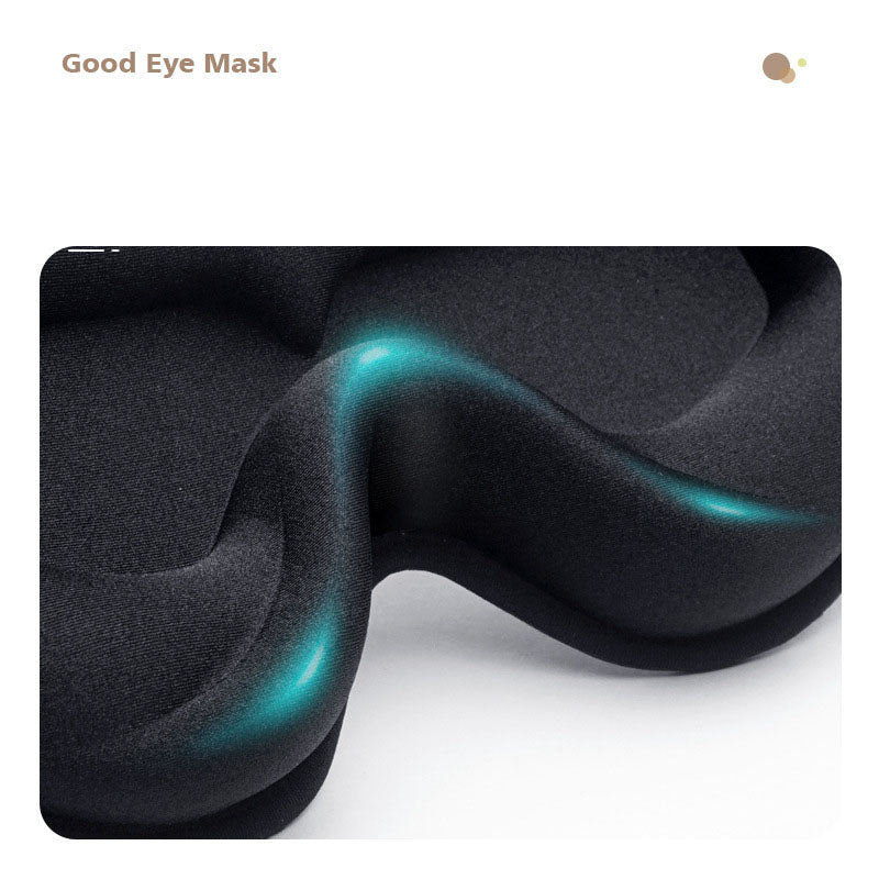 3D eye mask, three-dimensional light blocking, rebound memory cotton, sleep light blocking, non pressure eye protection, aviatio - V.I.P Digital Presence