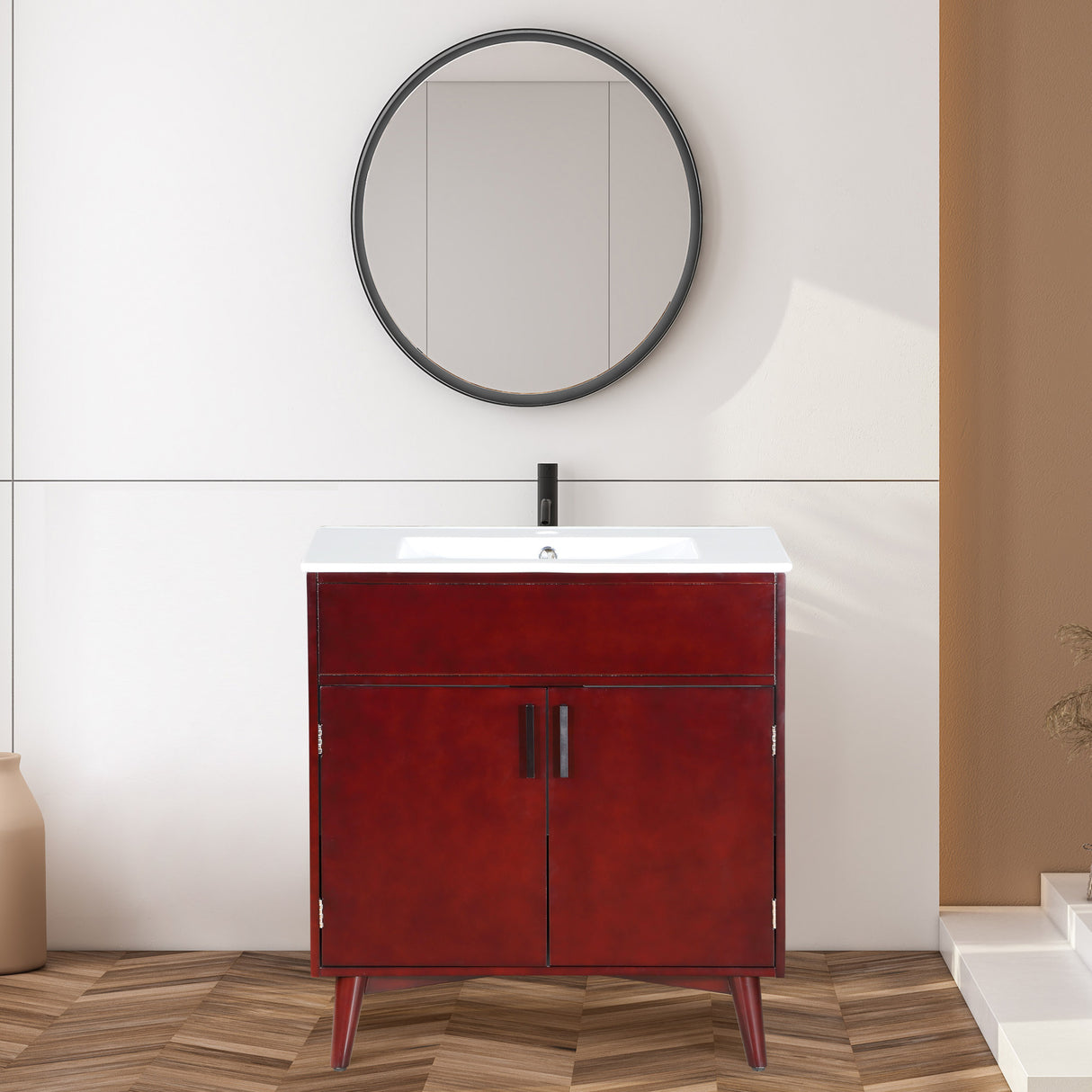 Bathroom vanity Set with Sink, Combo Cabinet, Bathroom Storage Cabinet - V.I.P Digital Presence