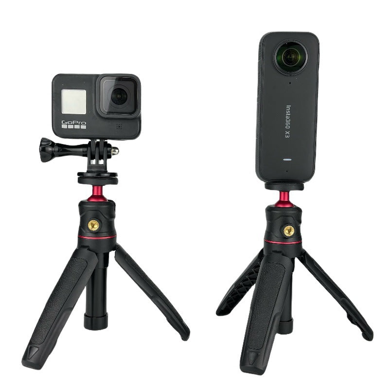 Mini desktop selfie stick tripod handheld photography live vlog camera mobile phone portable telescopic stand - V.I.P Digital Presence