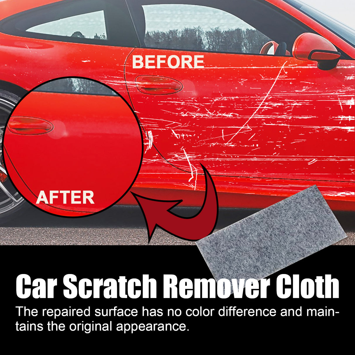 Car Scratch Remover Cloth, Car Paint Scratches Polishing Care Repair Cloth - V.I.P Digital Presence