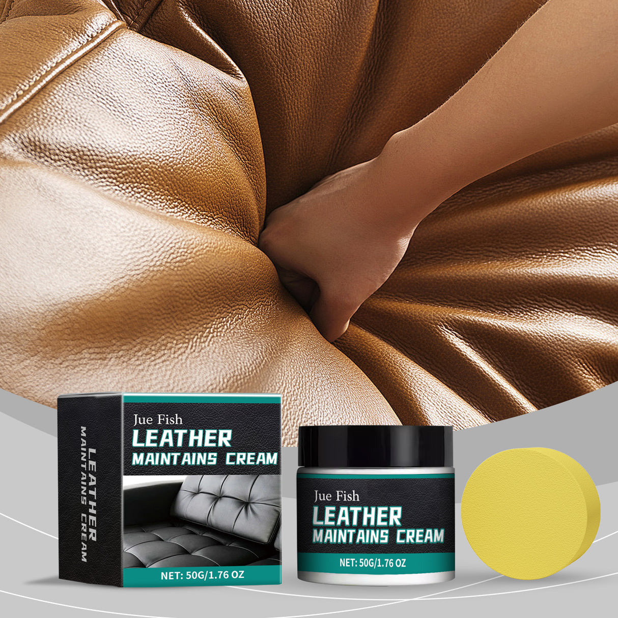 Leather Care Cream Furniture Leather Boots Coat Sofa Cleaning Care Polishing Leather Care - V.I.P Digital Presence