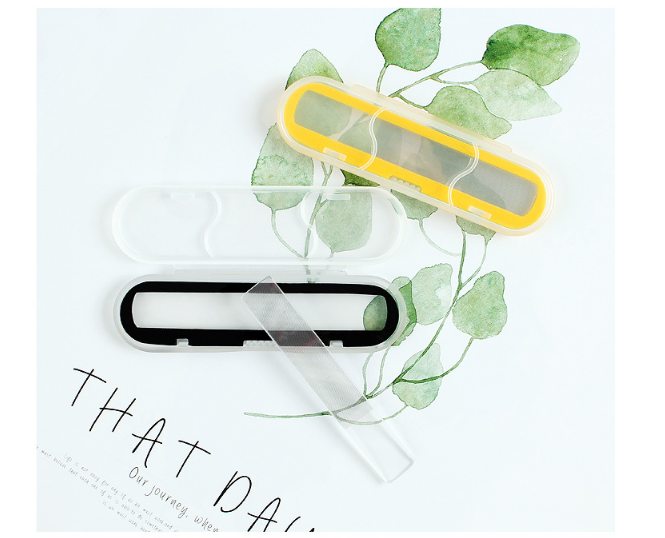 Professional Nano Glass Nail File Transparent Sanding Polishing Grinding Nail Art Manicure - V.I.P Digital Presence