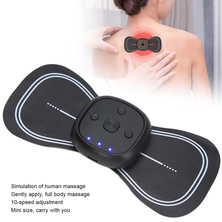 Rechargeable Wireless Remote Control Cervical Massage Paste Mini Massage Paste Cervical Spine Massager Cervical Spine Paste - V.I.P Digital Presence