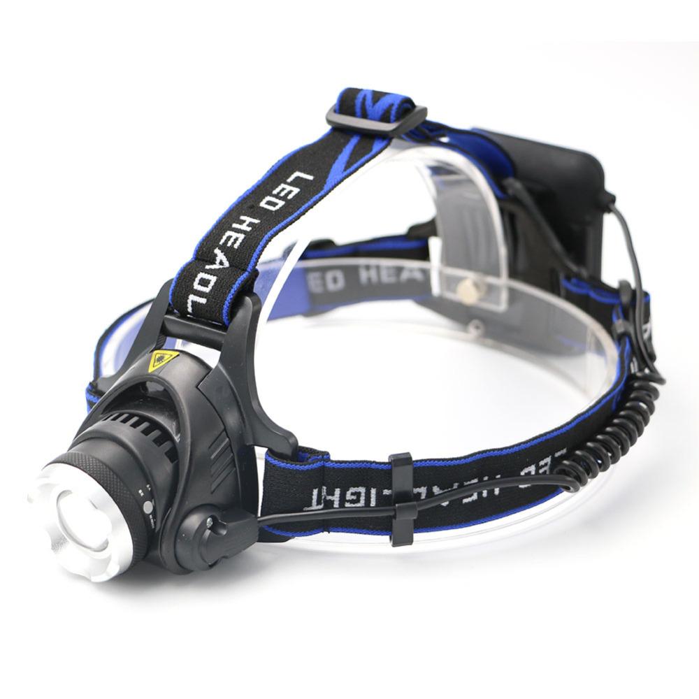 Zoomable Headlight XML T6 2000 Lumens 3 Modes LED Zoom Focus Waterproof Use AA - V.I.P Digital Presence
