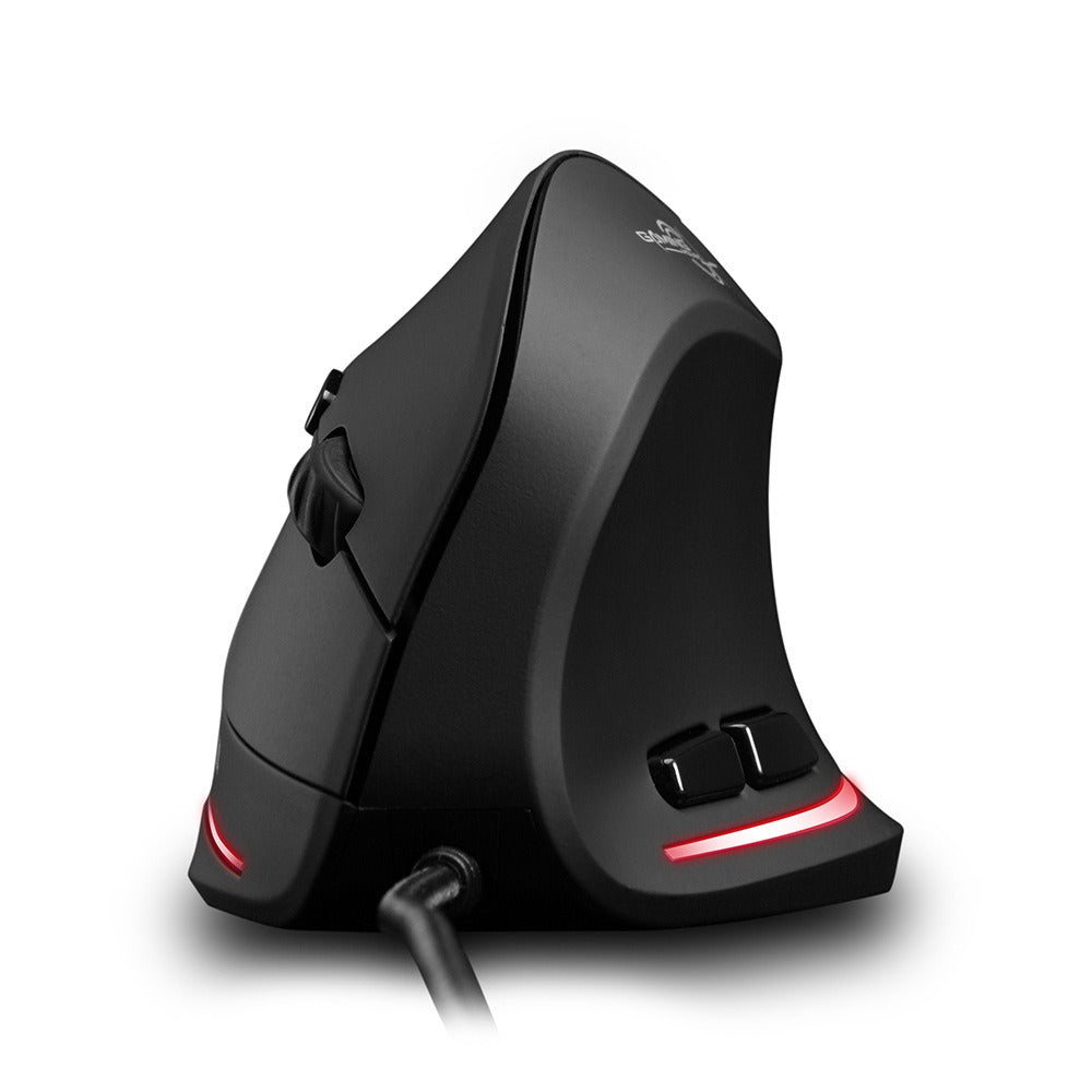 ZELOTES T20 Vertical Mouse Grip Ergonomic Laptop Desktop Wired Mouse - V.I.P Digital Presence