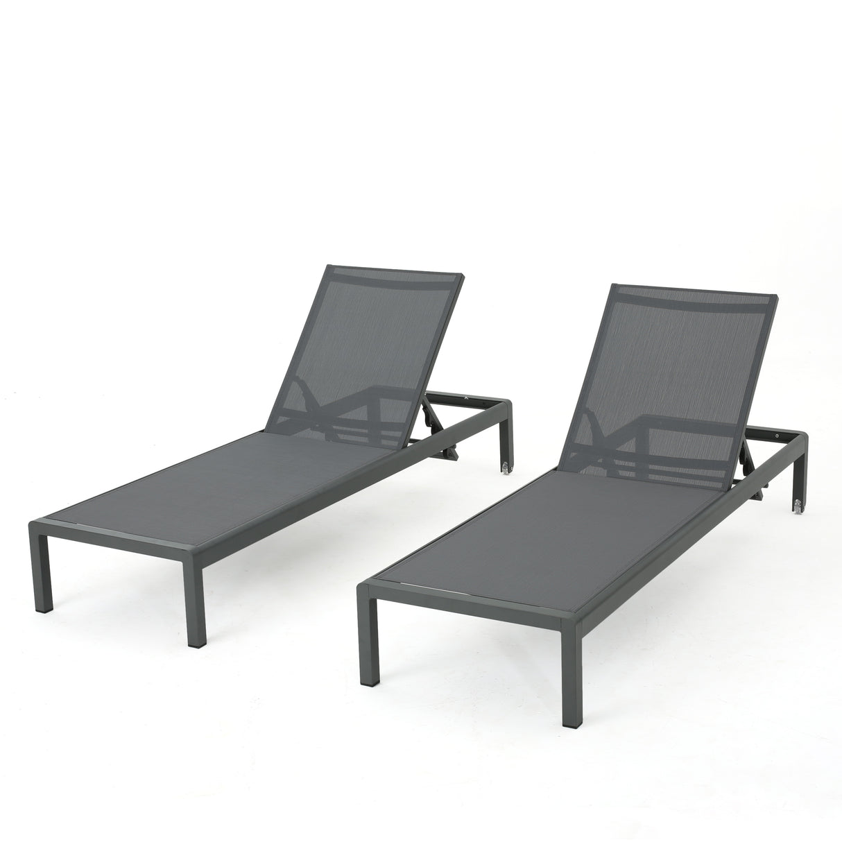 CAPE CORAL KD CHAISE LOUNGE GRY(MP2)( SET OF 2 ) - V.I.P Digital Presence