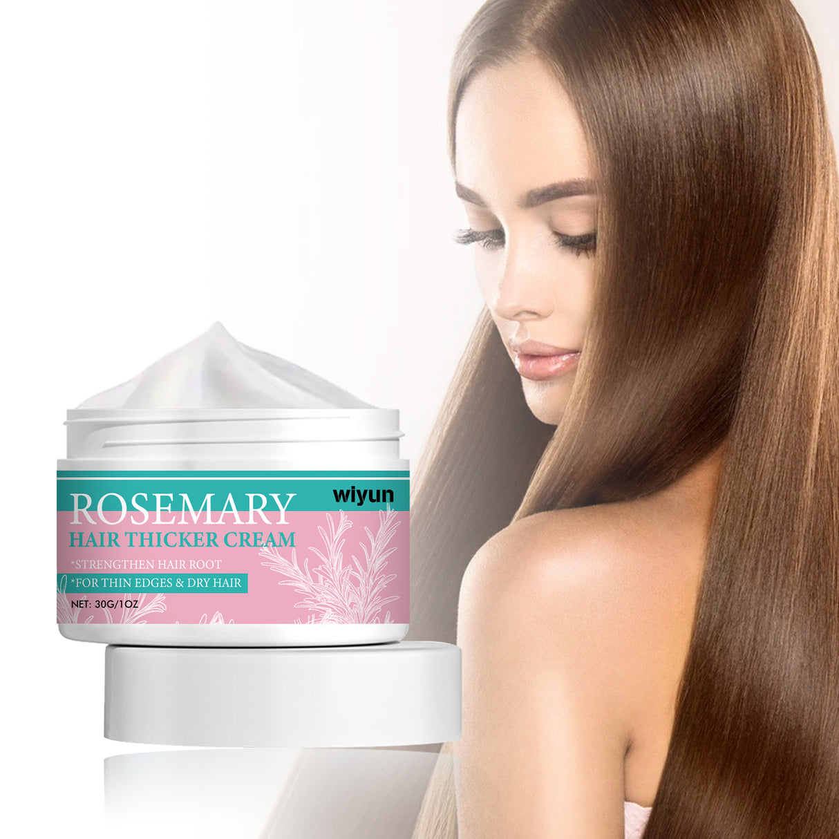 Rosemary Hair Care Cream, Anti-Set Hair Intensive Repair Ironing And Drying Hair Smoothing Cream - V.I.P Digital Presence