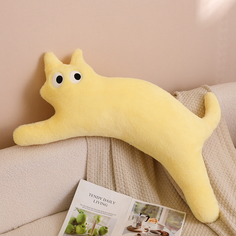 Dopamine Long Bar Cat Pillow Cat Plush Toy Living Room Cushion - V.I.P Digital Presence