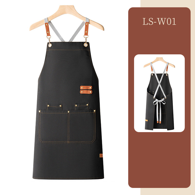 Waterproof apron customized logo printing for catering - V.I.P Digital Presence