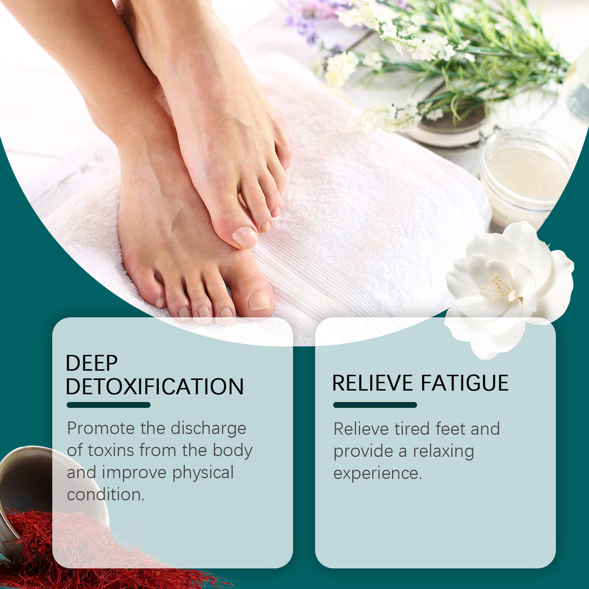 Herbal Foot Bath Ball Contains Herbal Ingredients To Soothe Leg Discomfort And Moisturize Skin Foot Care - V.I.P Digital Presence