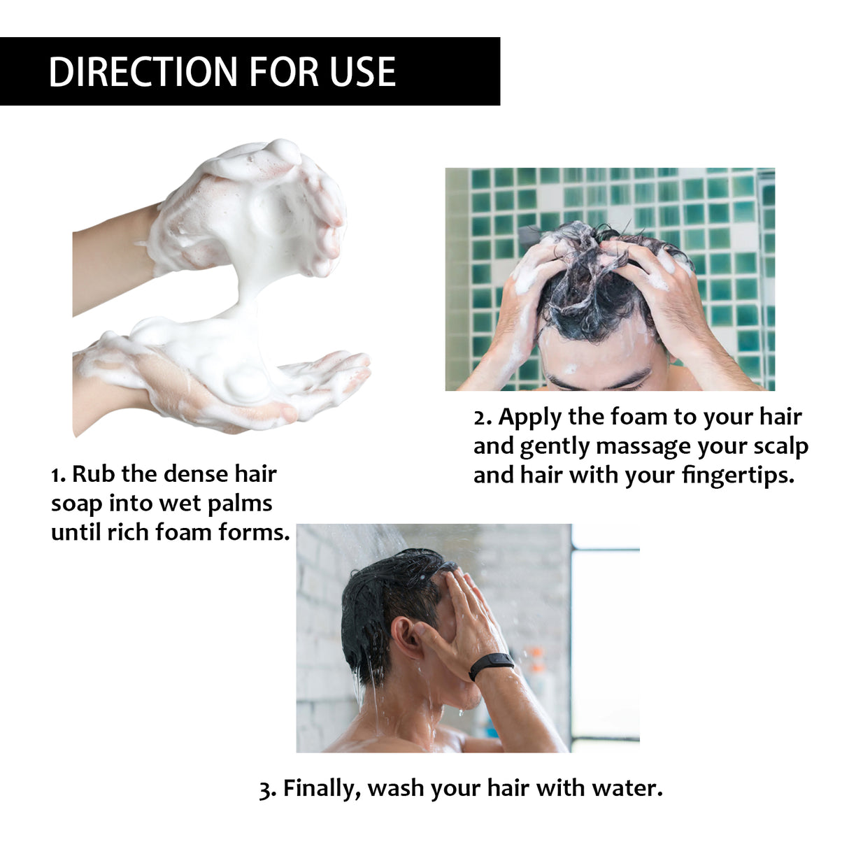 Root Activator Soap Bar, Hair Nourishing And Moisturizing Clean And Smooth Hair Roots Natural Black Thick Hair Care Shampoo Soap - V.I.P Digital Presence