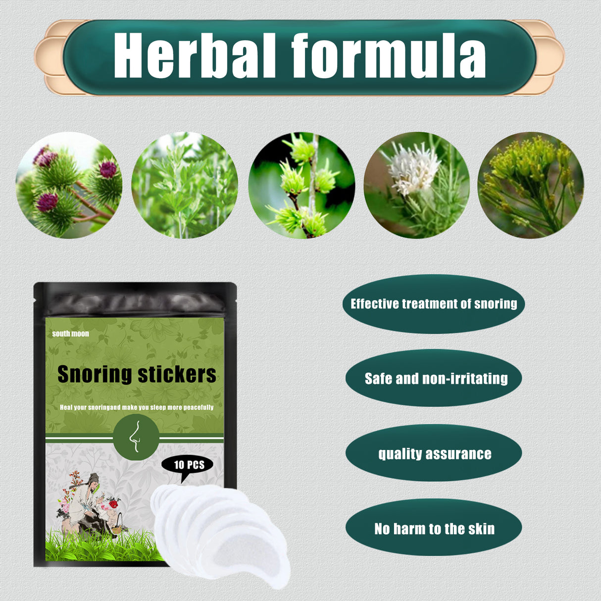 Anti-Snoring Patch, Anti-Snoring Breathing And Sleep Talk Sleep Care Patch - V.I.P Digital Presence