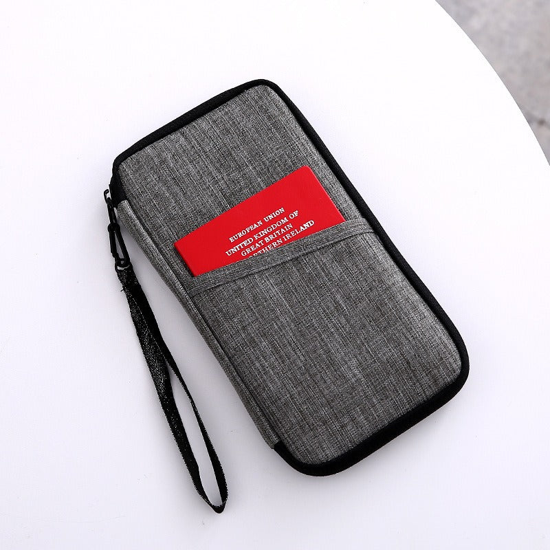 Travel Passport Purse Multifunction Credit Card Package Travel Accessories Storage Bag Waterproof Portable Card Package - V.I.P Digital Presence