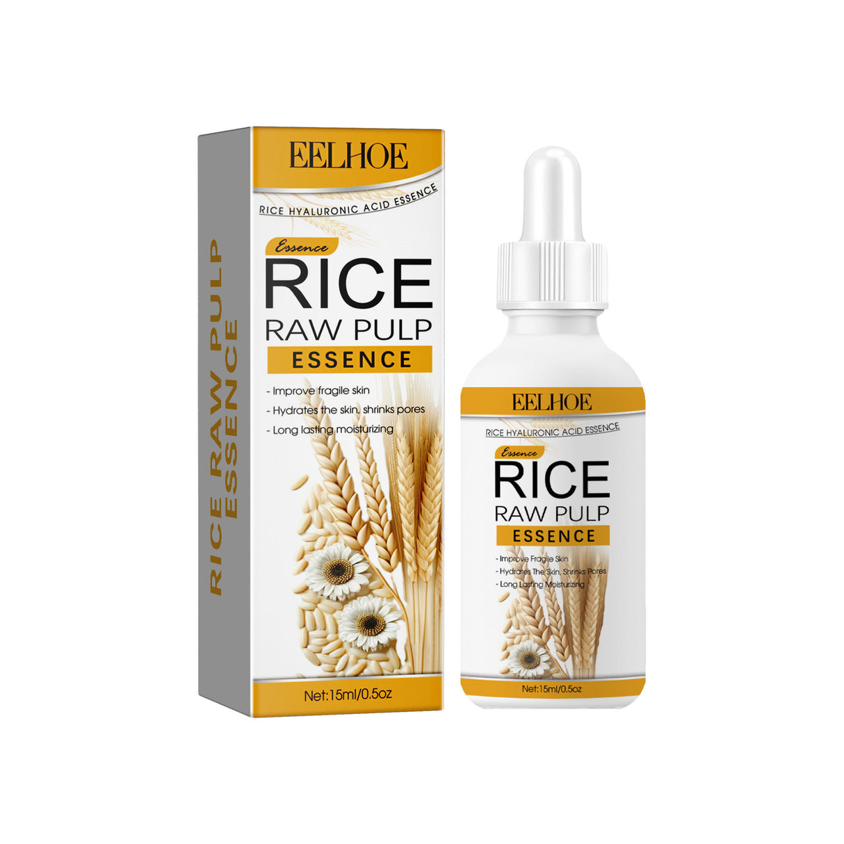 Rice Hyaluronic Acid Essence Moisturizing, Hydrating, Brightening And Improving Dark Complexion Facial Essence - V.I.P Digital Presence