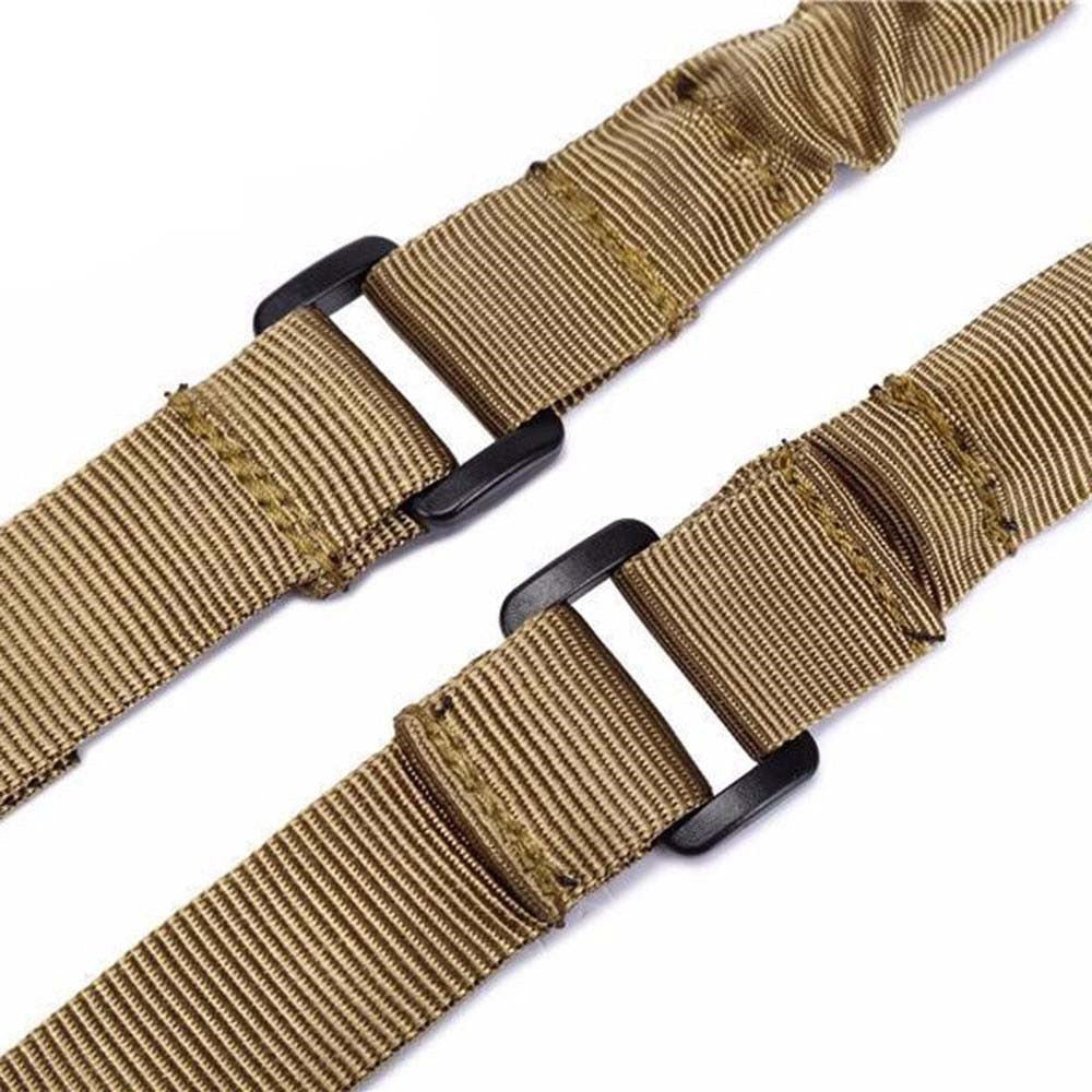 Two 2 Point Quick Detach Sling Release Dual Double Point Rifle AR Sling Adjustable Tactical Airsoft Gun Strap Hunting - V.I.P Digital Presence