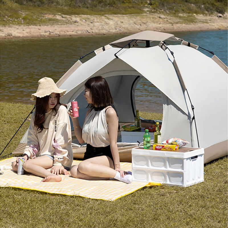 Outdoor Automatic Quick Open Tents Two Door Beach Camping Tent Breathable Rainproof And Sunscreen - V.I.P Digital Presence
