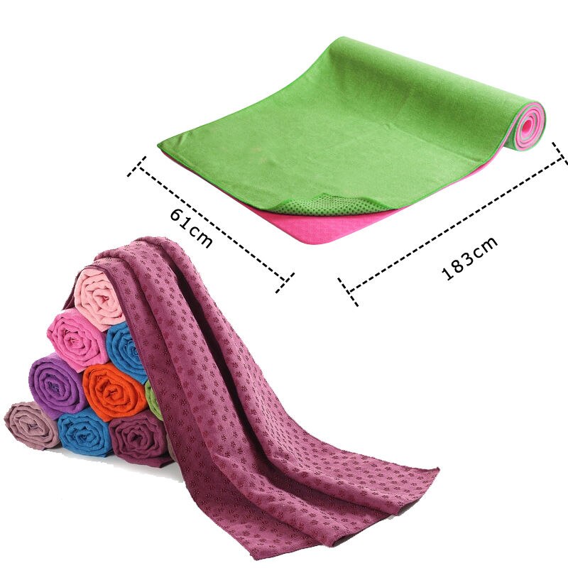 YOUGLE Non Slip Yoga Mat Cover Towel Blanket For Fitness Exercise Pilates Training - V.I.P Digital Presence