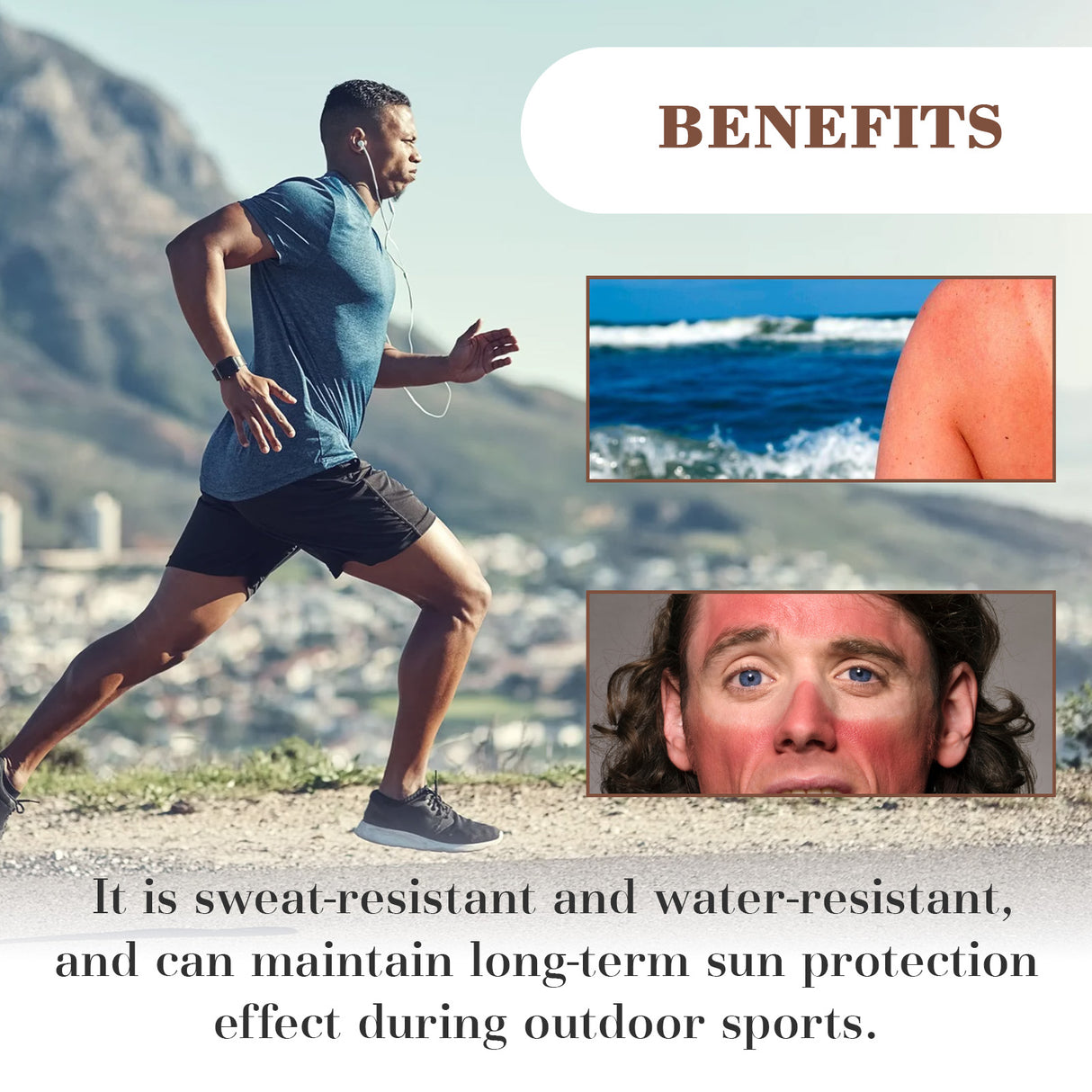 Enhanced Sunscreen For Men, Summer Outdoor Uv Protection Moisturizing Mild Refreshing Protective Cream - V.I.P Digital Presence