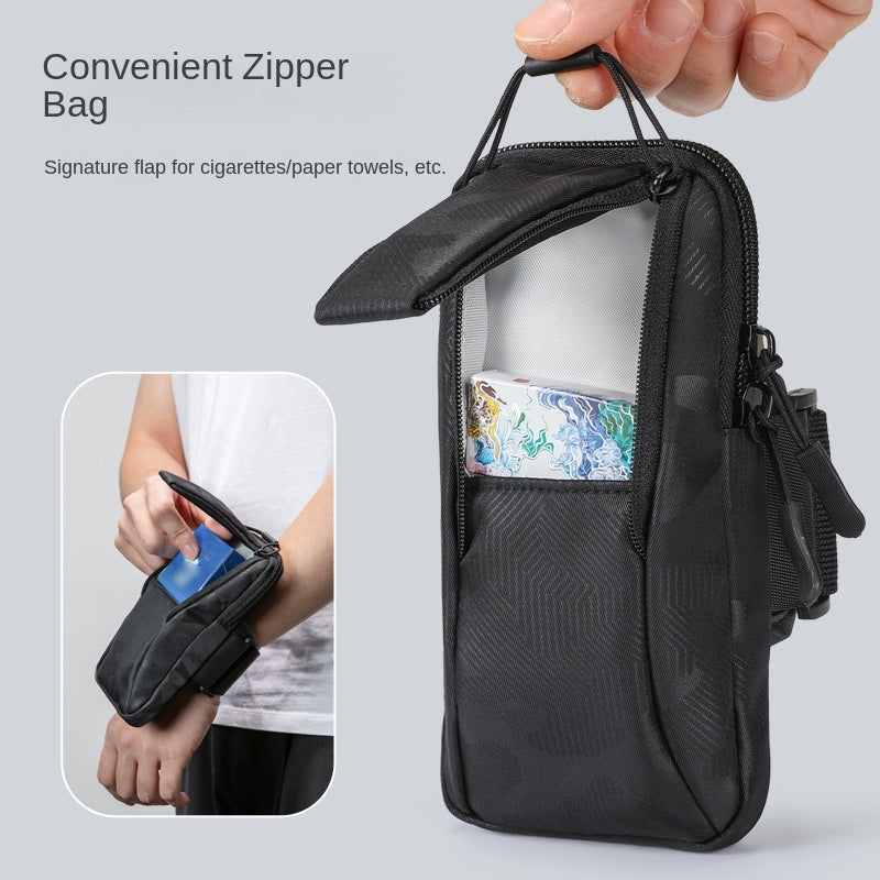 Arm bag for running sports, mobile phone, fitness equipment, wrist bag, outdoor cycling, waterproof arm bag, men's and women's phone bags - V.I.P Digital Presence