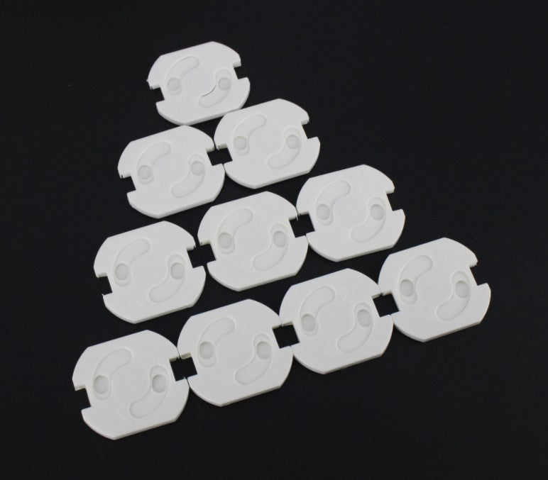 10pcs Children Against Electric Protection Socket Plastic Security Locks