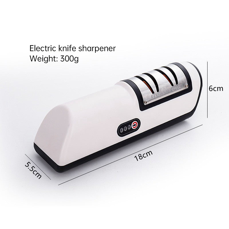 Multifunctional Electric Knife Sharpener. Automatic, professional, small - sized for kitchen use. Quick - sharpening with non - - V.I.P Digital Presence