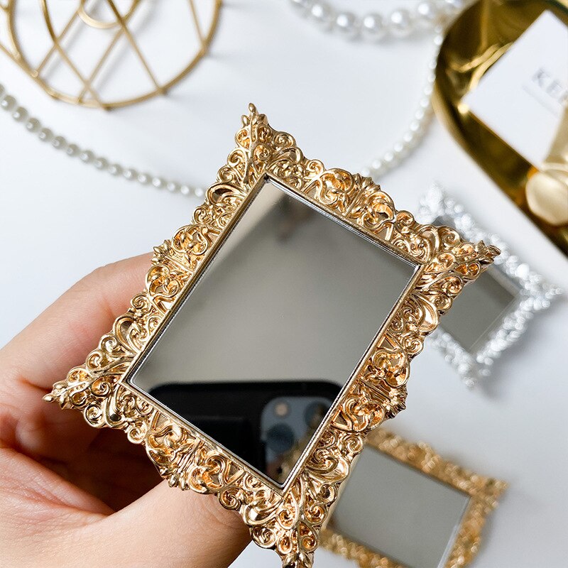 Ins Pattern Mirror Grip Tok Plating Mobile Phone Holder Extension Bracket Suitable for IPhone Samsung Mobile Phone Accessories - V.I.P Digital Presence