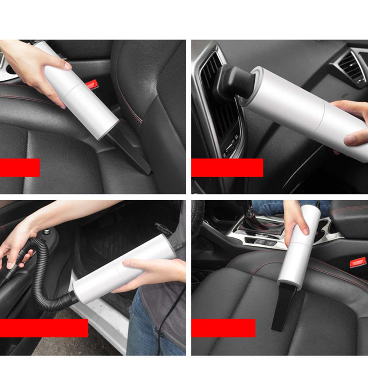 Mini 120W Suction Portable Vacuum Cleaner For Car Low Noise Handheld Car Vacuum For Car Home Computer Cleaning - V.I.P Digital Presence