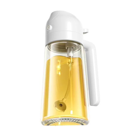 Oil spray bottle glass household kitchen leak proof oil bottle atomized mist filled edible oil container - V.I.P Digital Presence