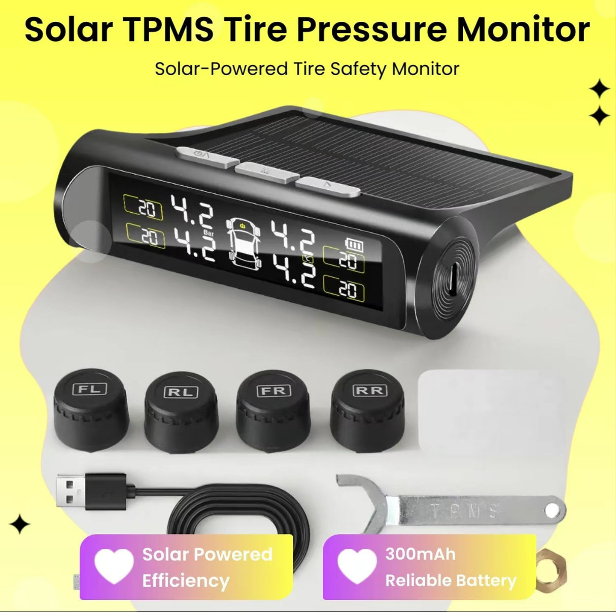 SolarTire TPMS Monitor