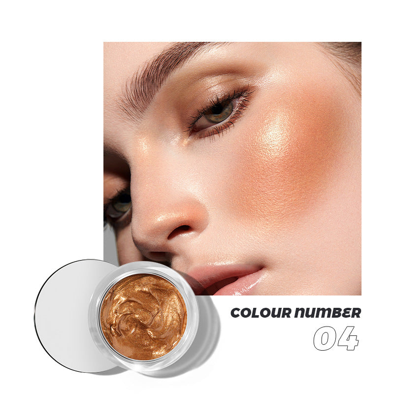 Pudaier 10-color liquid blush eyeshadow brightens lips and cheeks to contour naturally with fine glitter highlights - V.I.P Digital Presence