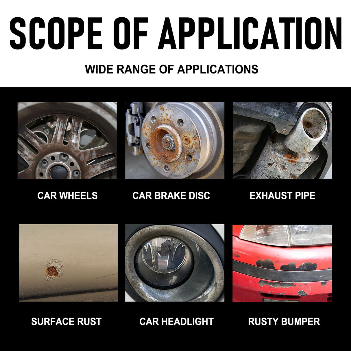 Wheel Paint Removal Iron Spray, Automobile Metal Rust Refurbishment Anti-Rust Care And Maintenance Cleaner - V.I.P Digital Presence