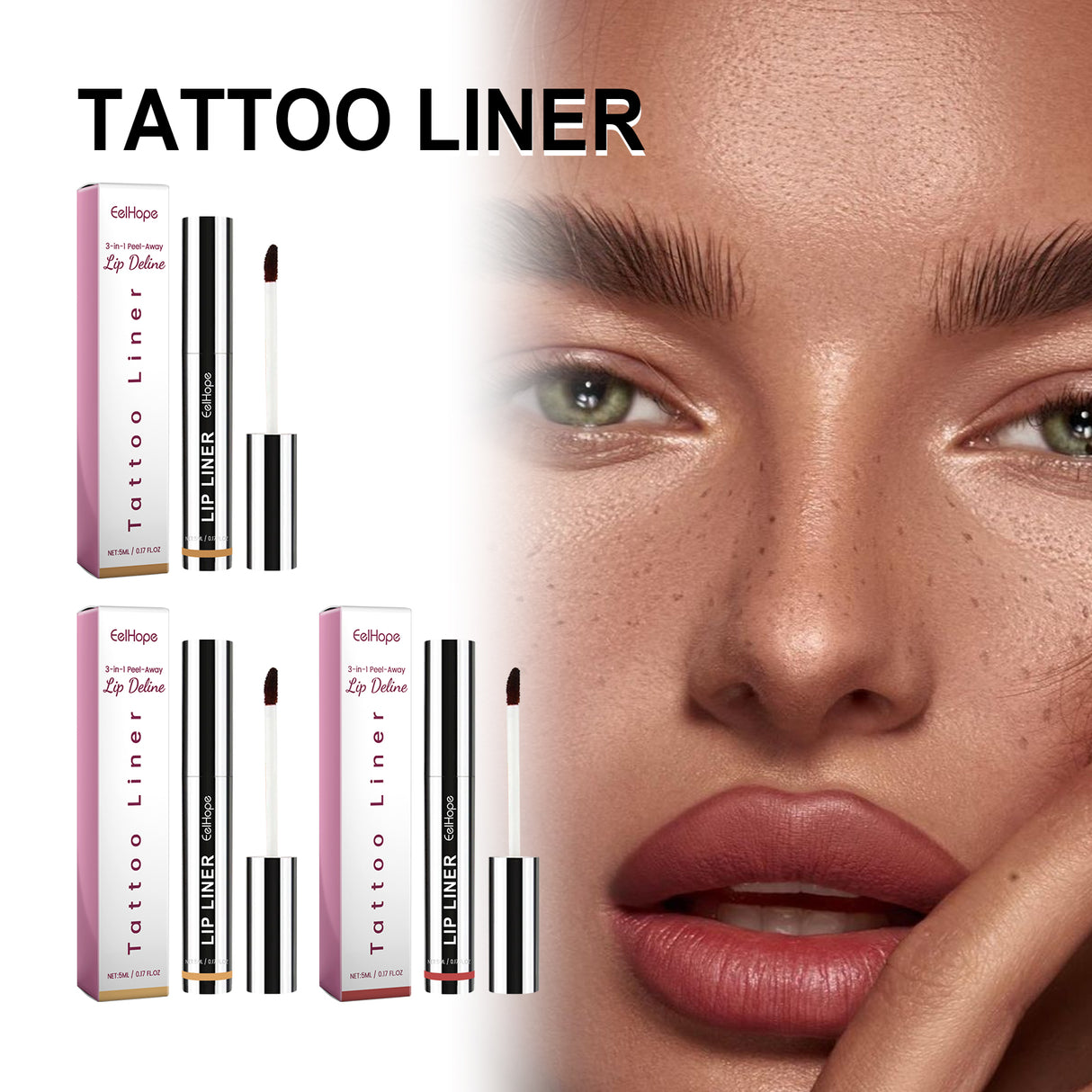 Tattoo Liner, Outline Lip Shape And Develop Lip Color Lasting Waterproof And Not Easy To Fade Peeling Lip Liner - V.I.P Digital Presence