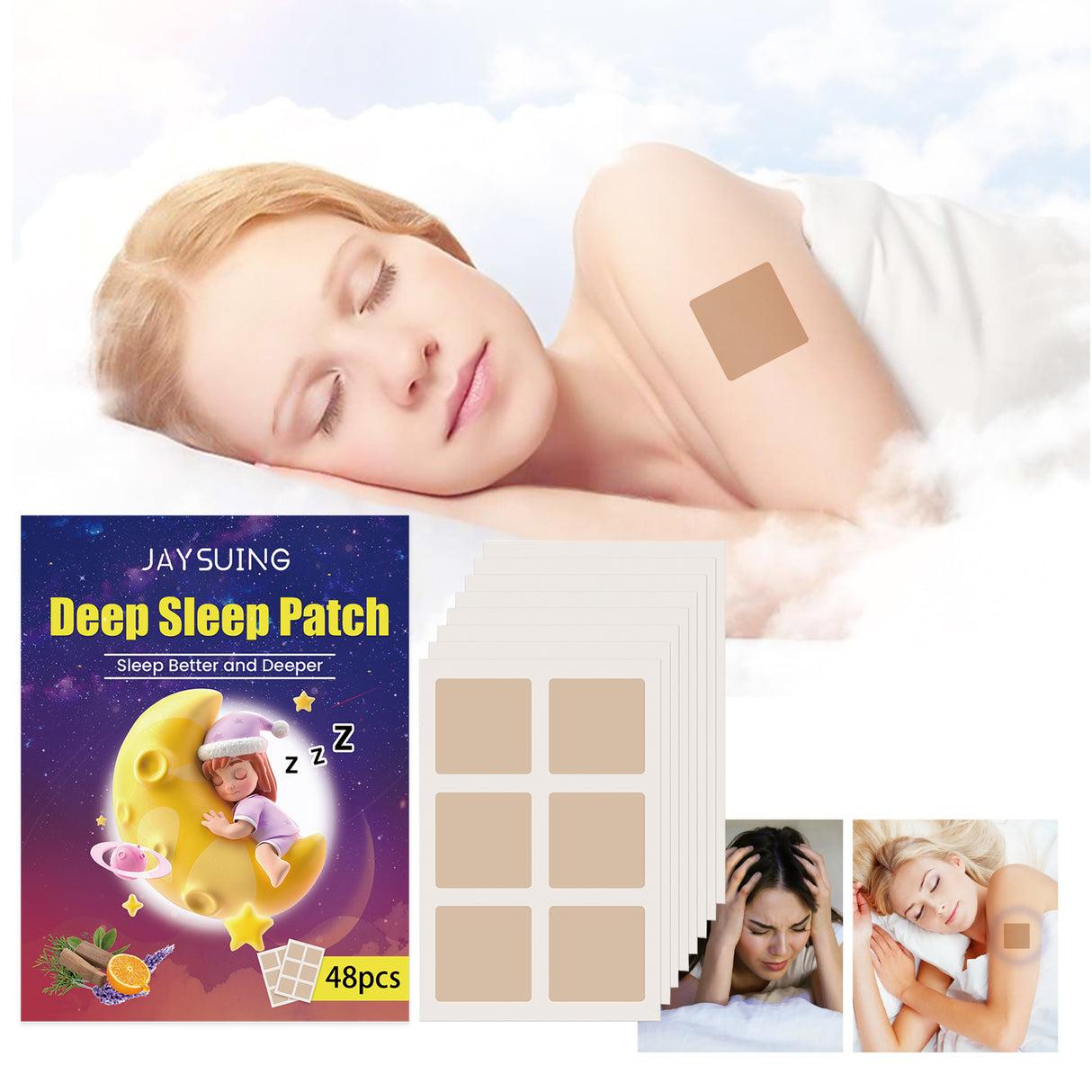 Sleep Body Patches For Ease Of Night Care And Peace Of Sleep Body Arm Care Sleep Patches - V.I.P Digital Presence