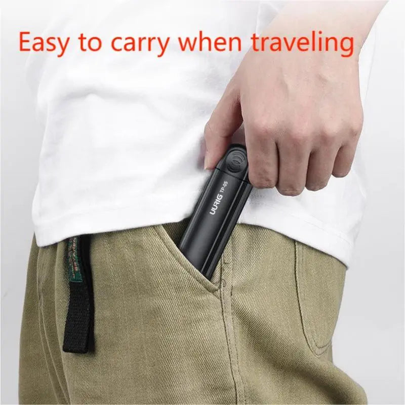 Introduction to Mobile Photography uurig TP-05 Mini Extended Tripod with Phone Clip Tripod - V.I.P Digital Presence