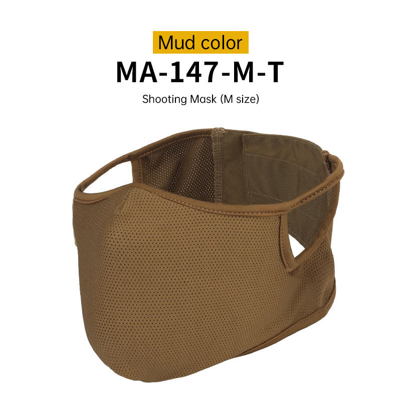 WoSporT shooting mask silicone mask tactical multifunctional cycling half face breathable face protection mask - V.I.P Digital Presence