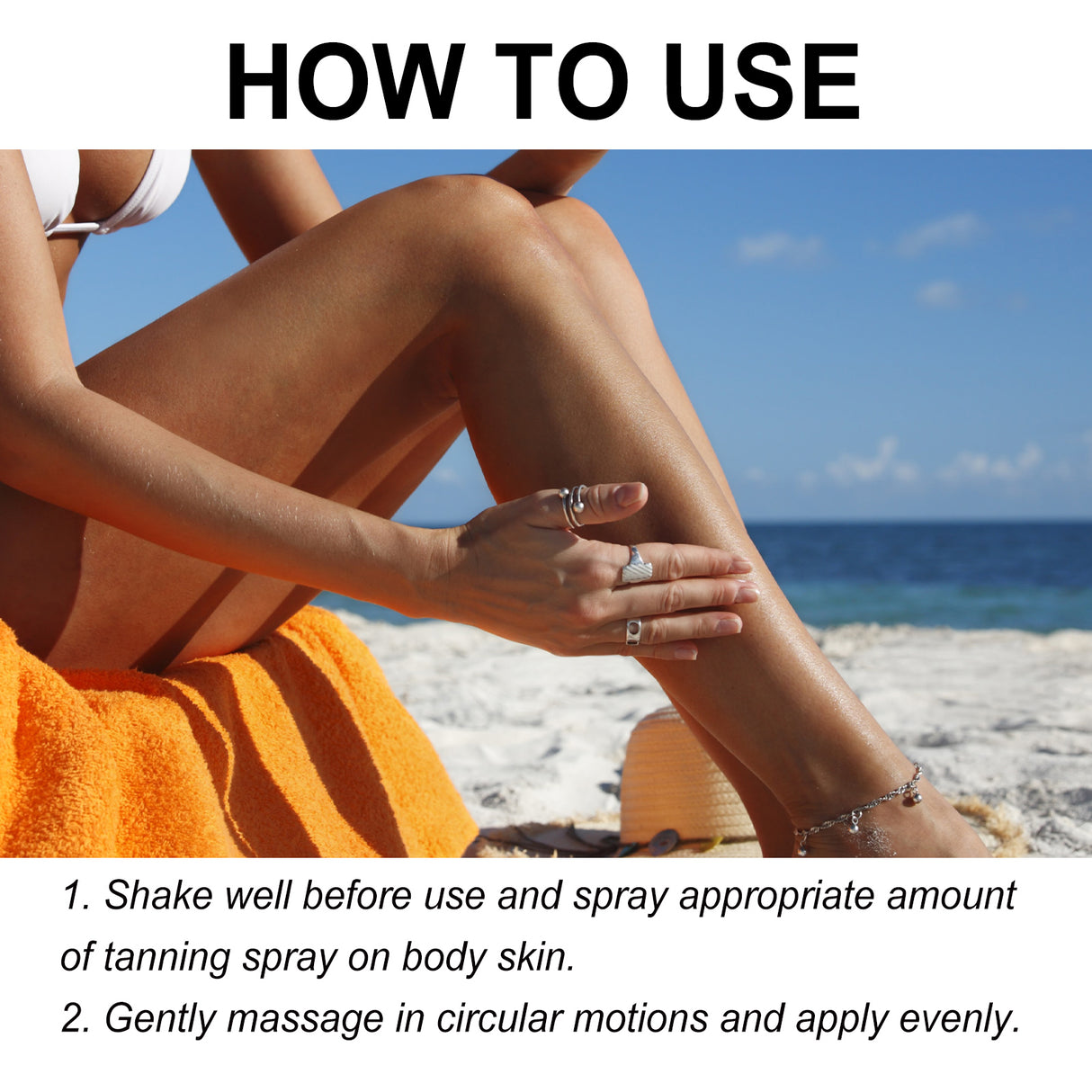 Blackening Spray, Natural Quick Tanning Wheat Bronzer Firming Skin Hydrating Summer Beach - V.I.P Digital Presence