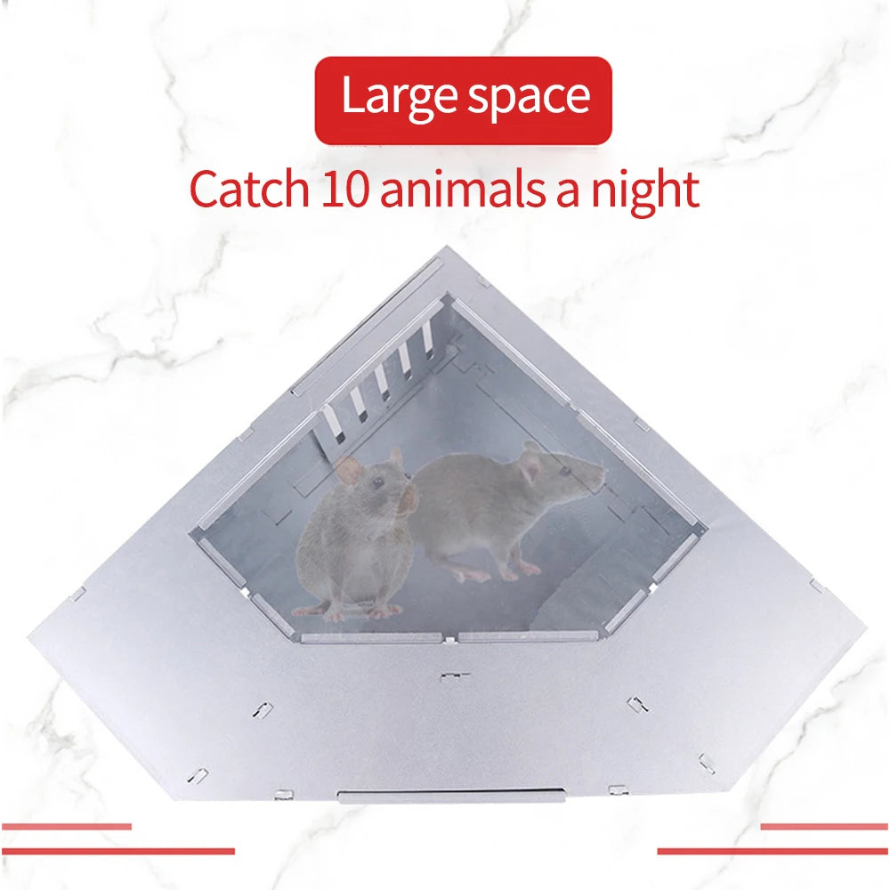 Catching Mice Mouse Traps Occasions Available Double-door Design Non-toxic Reusable Rustproof Garden Supplies Portable - V.I.P Digital Presence
