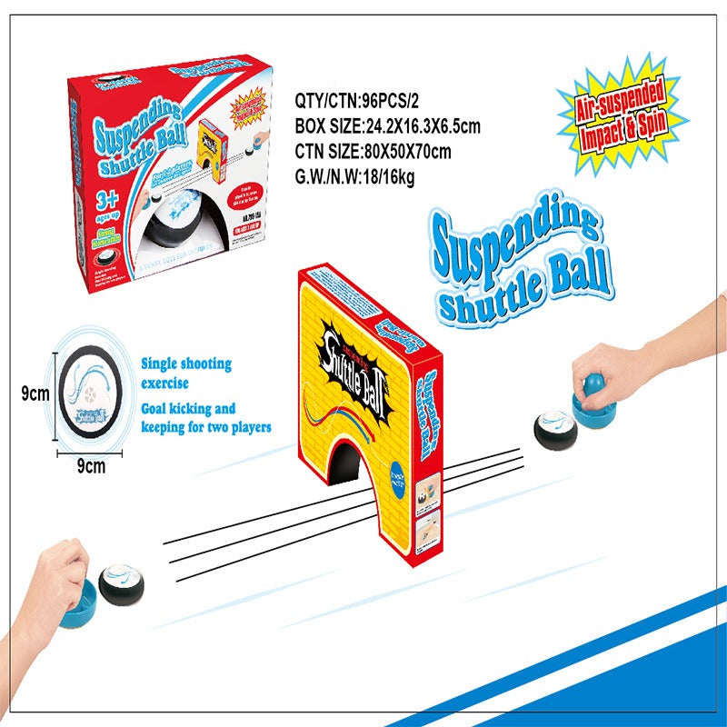 Children's electric shuttle ice hockey suspended electric puzzle toy parent-child interaction indoor and outdoor