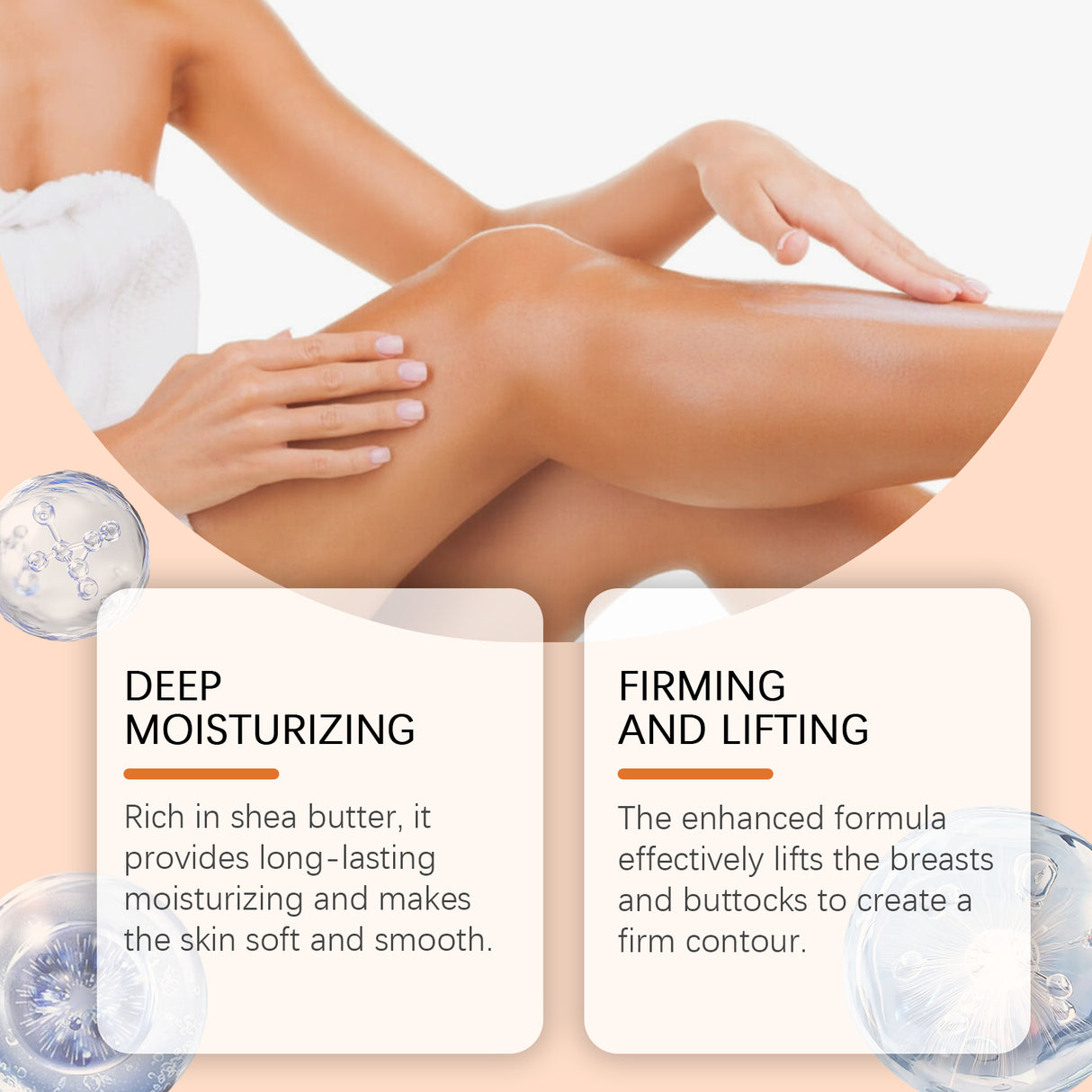 Firming Body Cream Hydrates And Nourishes Skin With Radiant, Elastic And Refreshing Moisturizing Care Moisturizer