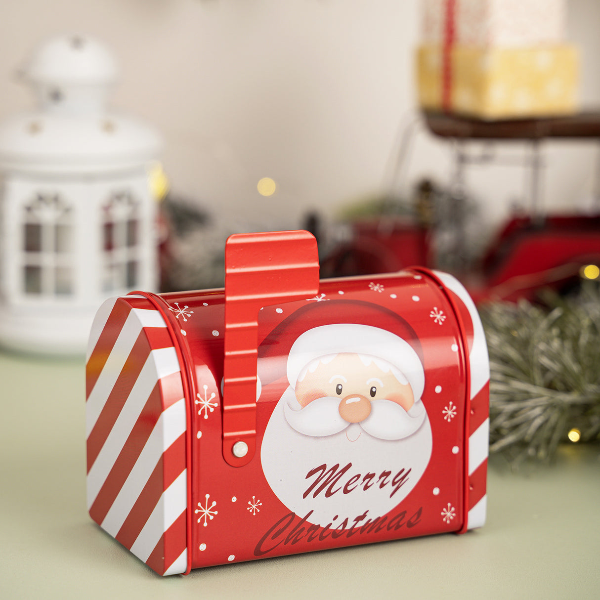 New Christmas decoration products, Christmas mailbox, tin box, gift box, candy box, gift box, ornament - V.I.P Digital Presence
