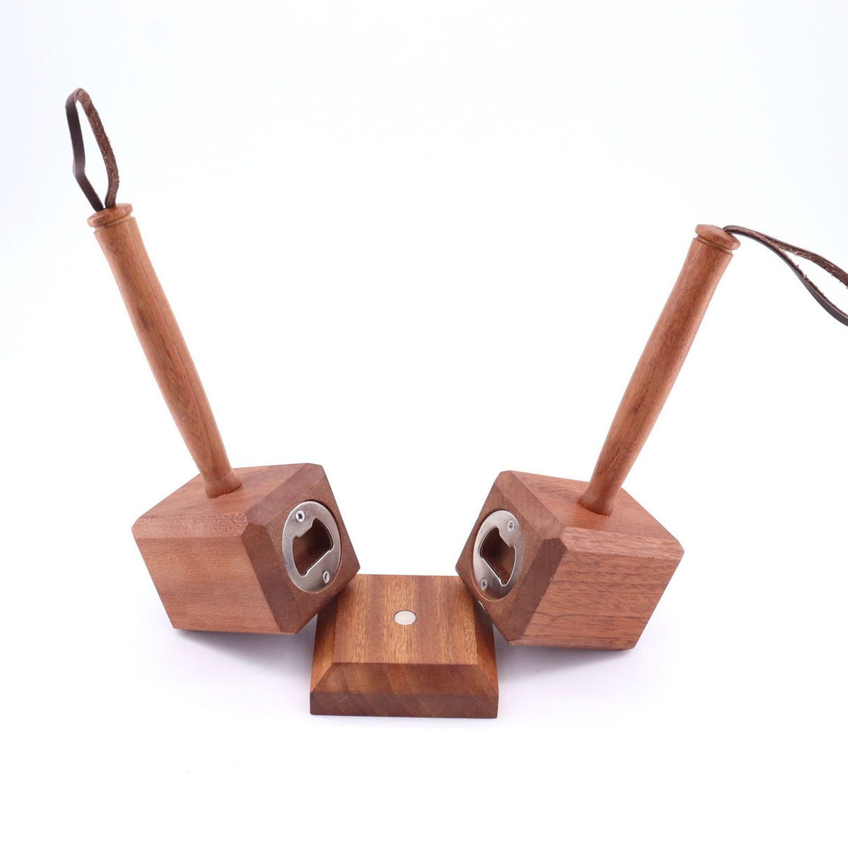 Bottle opener bottle opener beer beverage soda black walnut solid wood handle home personality creative bottle opener artifact - V.I.P Digital Presence