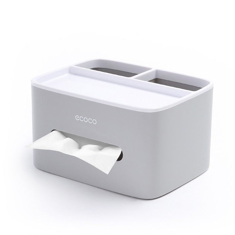 Desktop tissue box, multifunctional home storage box, paper drawer box - V.I.P Digital Presence