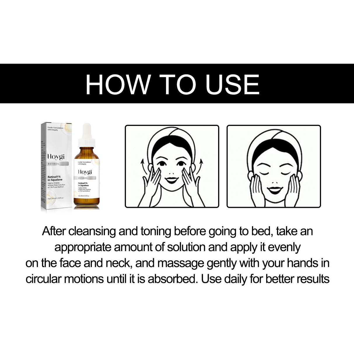 Retinol Squalane Solution, Moisturizing Anti-wrinkle Firming Fade Lines Repair Essence - V.I.P Digital Presence